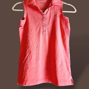 Vineyard Vines Sleeveless Pique Polo